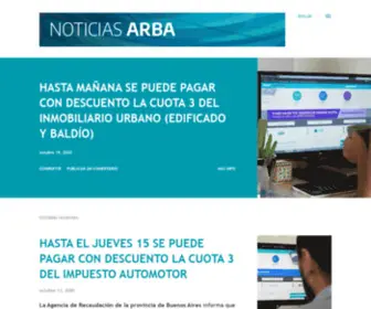 Arbanoticias.com.ar(ARBA NOTICIAS) Screenshot