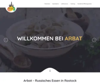 Arbat-Rostock.de(Arbat Rostock) Screenshot