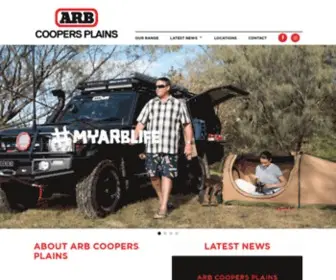 Arbcoopersplains.com.au(ARB Coopers Plains) Screenshot