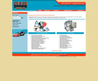 Arbeeplasticbags.com(Manufacturers and Printers of ALL types of plastic bags) Screenshot