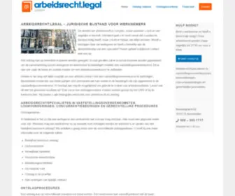 Arbeidsrecht.legal(Jurist arbeidsrecht) Screenshot