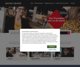 Arbeitenbeiswisssense.de(Arbeiten bei Swiss Sense) Screenshot