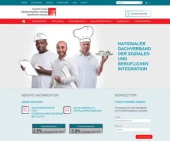 Arbeitsintegrationschweiz.ch(Arbeitsintegration Schweiz) Screenshot