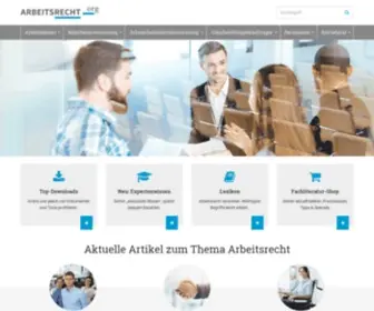 Arbeitsrecht.org(Exklusives Expertenwissen zum Arbeitsrecht) Screenshot