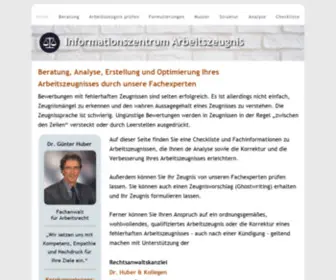 Arbeitszeugnis-Beratung.de(Alles zum Arbeitszeugnis) Screenshot