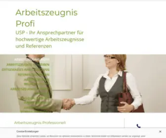 Arbeitszeugnis-Profi.de(Arbeitszeugnis Profi) Screenshot