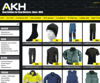 Arbetskladshuset.se(Ahlsell Workwear) Screenshot