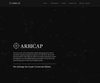 Arbicap.com(An independent) Screenshot