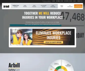 Arbill.com(Industrial Safety Product Provider) Screenshot