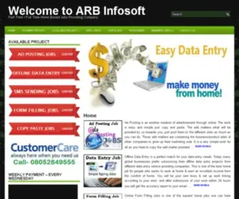 Arbinfosoft.com(Arbinfosoft) Screenshot