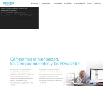 Arbinger.es(Arbinger Institute: formación) Screenshot