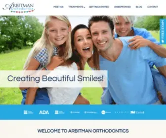 Arbitmanortho.com(Howard Beach Orthodontist) Screenshot
