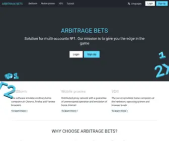 Arbitrage-Bets.com Screenshot