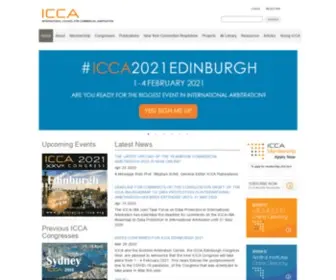 Arbitration-Icca.org(ICCA is a global non) Screenshot