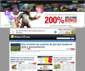 Arbitro10.com(Árbitros de Fútbol) Screenshot