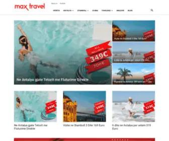 ARBK.org(Max Travel Pushime All Inclusive Udhetime te lira dhe Bileta) Screenshot