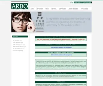 Arbo.org(ARBO Home) Screenshot