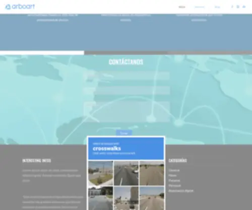 Arboart.eu(Agencia de Marketing Digital Online en Panamá) Screenshot