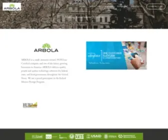 Arbolainc.com(Arbola) Screenshot