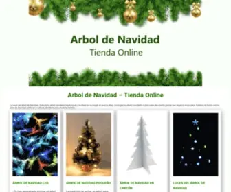 Arboldenavidadweb.com(Arbol de Navidad 2019) Screenshot