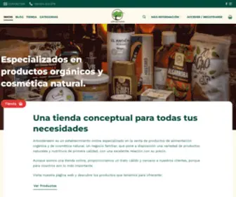 Arboldeneem.com(Venta Online De Productos De Alimentación Orgánica) Screenshot