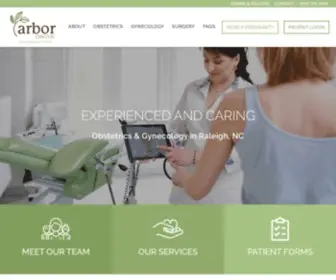 Arbor-Obgyn.com(Arbor ObGyn) Screenshot