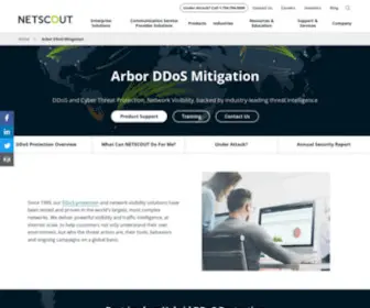 Arbor.net(DDoS Mitigation Software & Tools) Screenshot