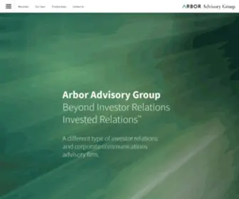 Arboradvisorygroup.com(Arbor Advisory Group) Screenshot