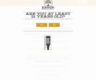 Arborbrewing.com(Arbor Brewing Company) Screenshot