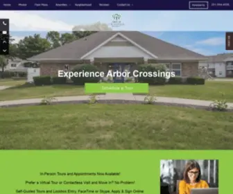 Arborcrossingsapts.com(Arbor Crossings) Screenshot