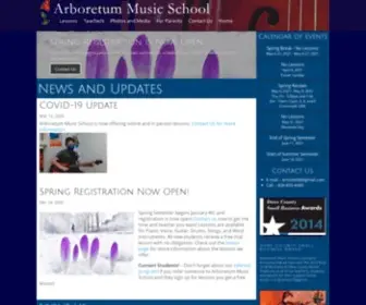 Arboretummusic.com(Arboretum Music School of Waunakee) Screenshot