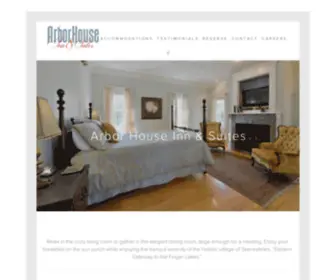 Arborhouseinn.com(Arbor House Inn & Suites) Screenshot