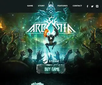 Arboriagame.com(Arboria I Dark fantasy rogue) Screenshot