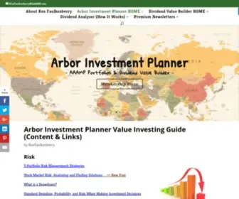 Arborinvestmentplanner.com(The Arbor Investment Planner) Screenshot