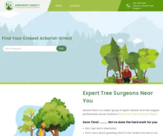 Arborist-Direct.co.uk(Tree Surgeons) Screenshot