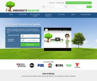 Arboristsnearme.com(Find Top) Screenshot