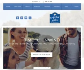 Arborlakesapts.com(Arbor Lakes at Middleton) Screenshot