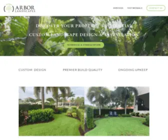 Arborlandscapessrq.com(Arbor Landscapes) Screenshot