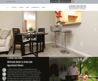 Arborsideapthomes.com(Arborside Apt Homes) Screenshot