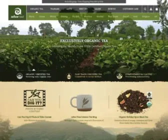 Arborteas.com(Organic Loose Tea) Screenshot