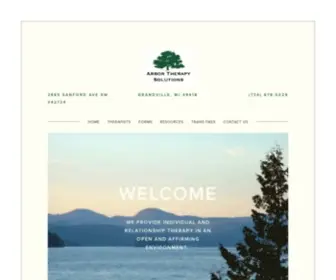 Arbortherapysolutions.com(Arbor Therapy Solutions) Screenshot