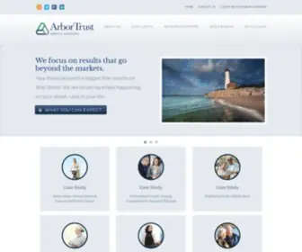 Arbortrust.com(Arbor Trust Wealth Advisors) Screenshot