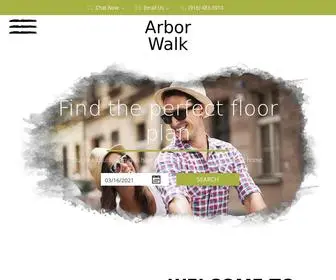 Arborwalkapartments.com(Arbor Walk) Screenshot