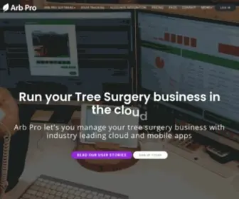 Arbprosoftware.com(Arb Pro Software Ltd) Screenshot
