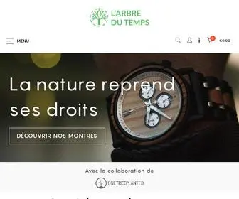 Arbredutemps.com(L'arbre du temps) Screenshot