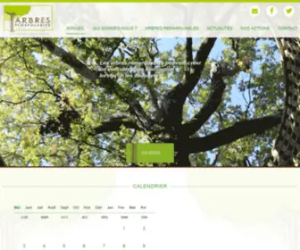 Arbres.org(L’association) Screenshot