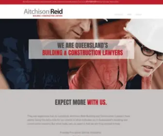 Arbuildinglaw.com.au(Aitchison Reid Building and Construction Lawyers) Screenshot