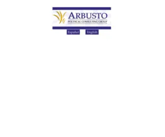 Arbustogroup.com(Arbusto Political Consulting Group) Screenshot