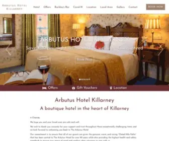 Arbutuskillarney.com(The Arbutus Hotel) Screenshot