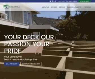 Arbutusvinyl.com(Deck Construction Vancouver Deck Builder Deck Contractor) Screenshot